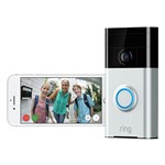 Ring 720P Wi-Fi Video Wired and Wireless Smart Door Bell Camera